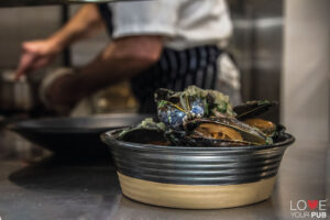 Mussels at Marmion House